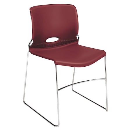Hon Olson Stacker Series Chair, Mulberry, PK4 H4041.MB.Y